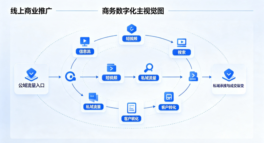 宝清县线上商业推广怎么做？全域流量闭环搭建与低成本转化实战指南